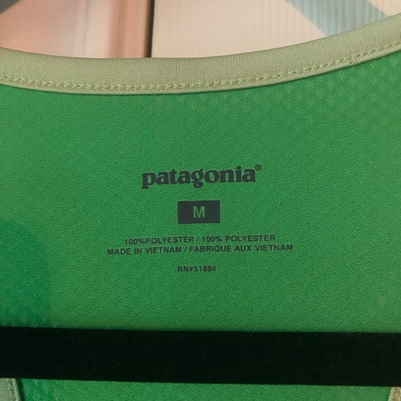 Womens Patagonia Draft Performance Tank Top Green/Medium - Picture 3 of 7